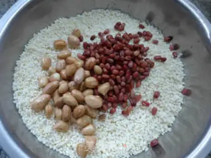Make Peanut and rice step 3