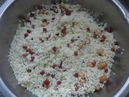 Make Peanut and rice step 4