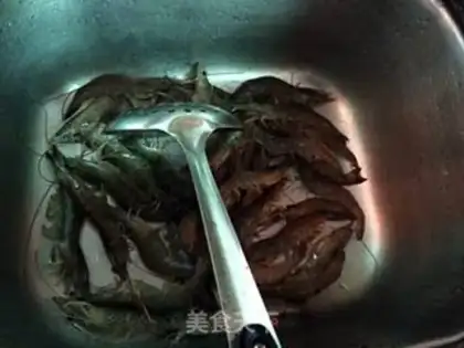 Make Ice-burned prawns step 0