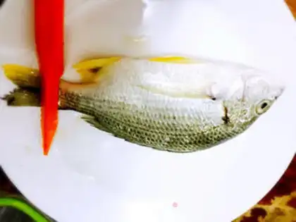 Make Lazy tomato seafish step 1