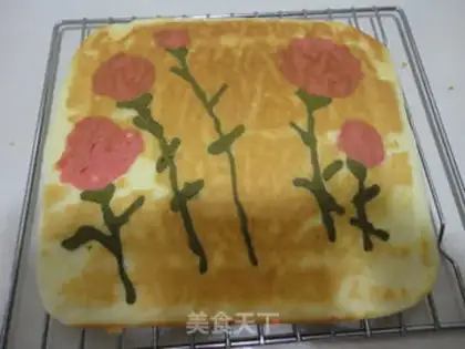 Make Carnation cake rolls step 15