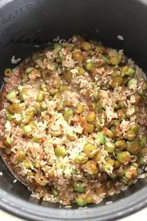 Make Soybean rice step 6
