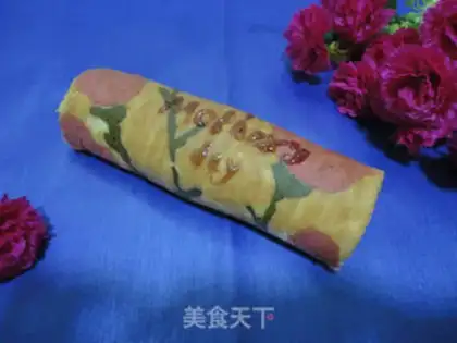 Make Carnation cake rolls step 18