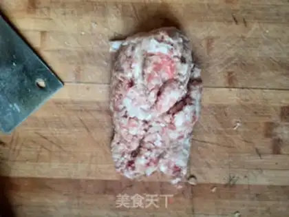 Make Meat and eggplant step 1