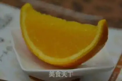 Make Orange pudding step 9