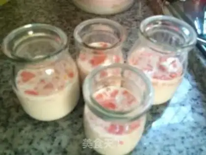 Make Cucumber milk pudding step 6