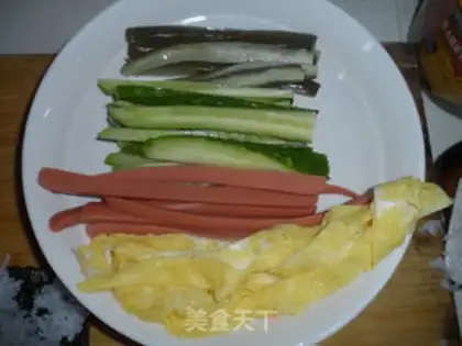 Make The veggies step 1