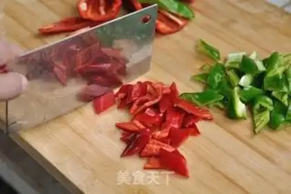 Make Pepper squid step 1