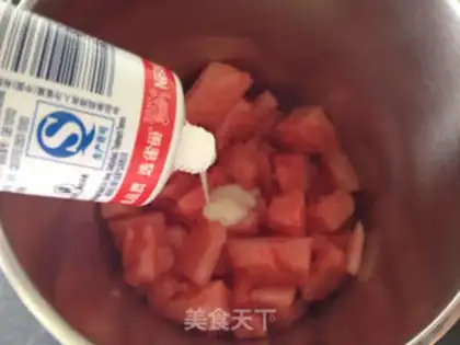 Make Watermelon juice step 2