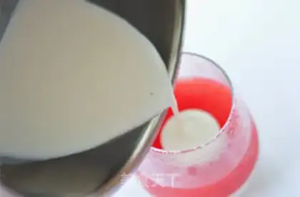 Make Milk watermelon pudding step 10