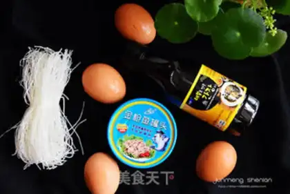 Make Tuna eggs step 0