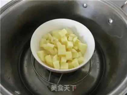 Make Potato rice cake step 3