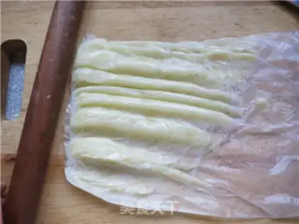 Make Potato rice cake step 4