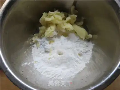 Make Potato rice cake step 5