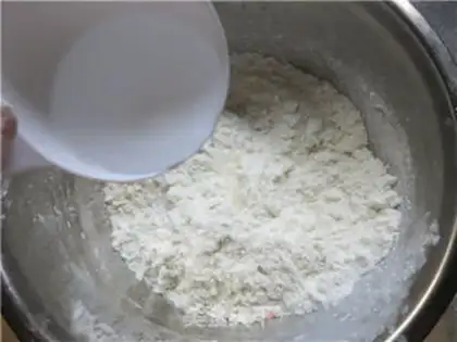 Make Potato rice cake step 7