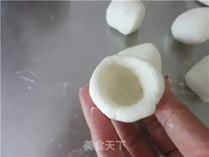 Make Potato rice cake step 14