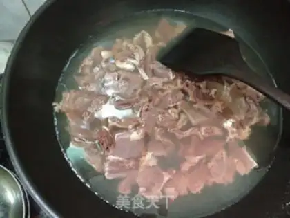 Make Garlic corn beef step 1