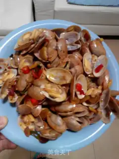 Make Spicy clams step 7