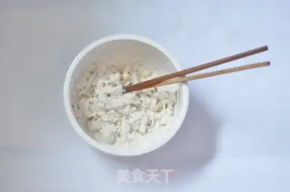 Make Whole wheat dumplings step 1