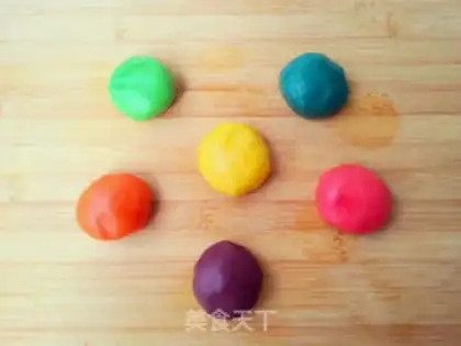 Make A little fresh rainbow cookie step 3