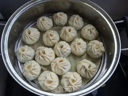 Make Pork fragrance bun step 14