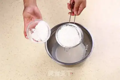 Make Angel cake step 2