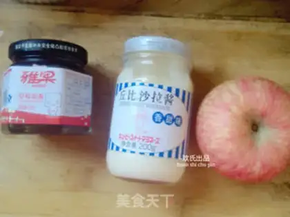 Make A salad for apple silk step 0