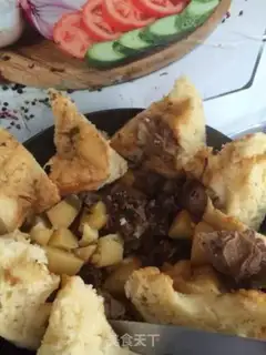 Make Potato burrito step 14