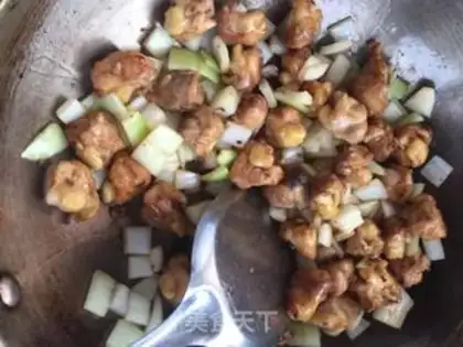 Make Cricket bone fried onions step 6