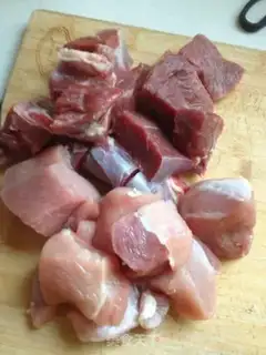 Make Meat pine step 0
