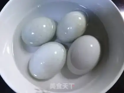 Make Homemade duck eggs step 2