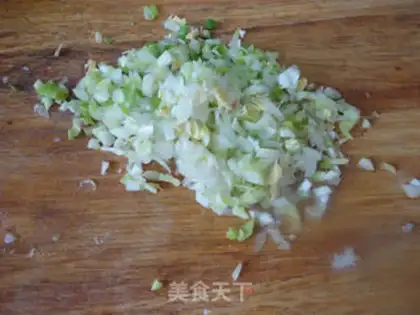 Make Porridge pork dumplings step 5