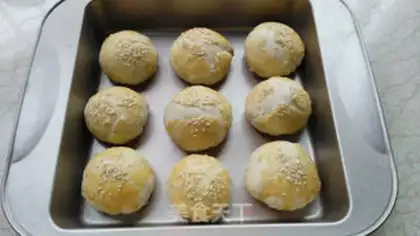 Make Fresh meat mooncake step 12