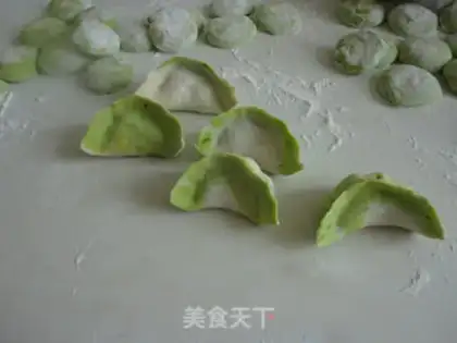 Make Porridge pork dumplings step 12