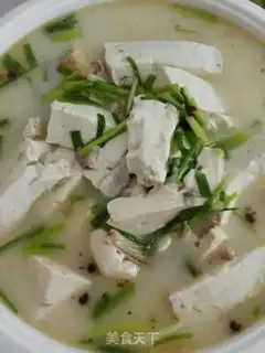 Make Tofu soup step 6