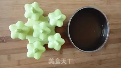 Make Green Bean Popsicle step 1