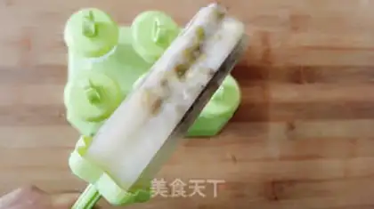 Make Green Bean Popsicle step 2