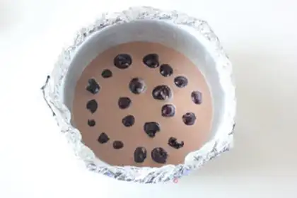 Make Black forest cheesecake step 19