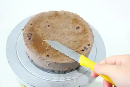 Make Black forest cheesecake step 22