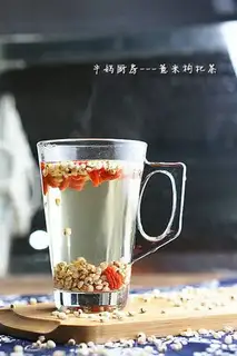 Make The rice tea step 6