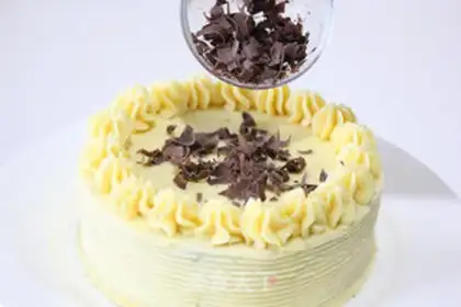 Make Black forest cheesecake step 25