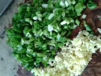 Make Knife and bean dumplings step 0