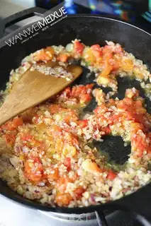 Make Fish ink, seafood step 7