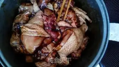 Make Secret potato stew chicken step 1