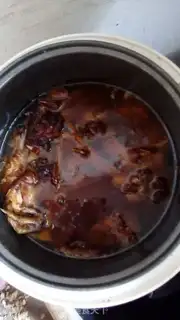 Make Secret potato stew chicken step 2