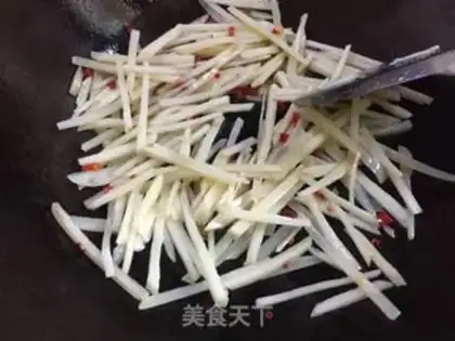 Make Spicy potatoes step 5
