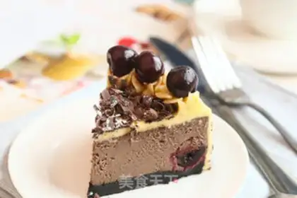 Make Black forest cheesecake step 31