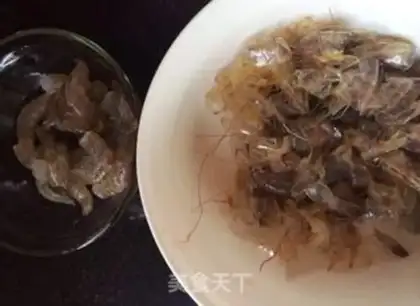 Make Butter shrimp ball Butterfly face step 2