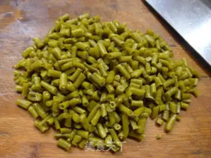 Make Porridge and sour beans step 1