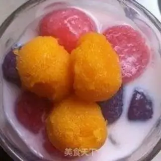 Make Taco milk and fruit ice step 10